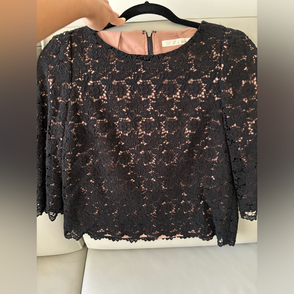 Beautiful Lace top with lining.